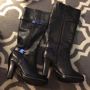 Real leather Italian boots